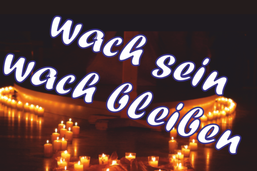 Plakat zur Nacht der Lichter in der Jugendkirche Mia an Gründonnerstag 2. April 26
