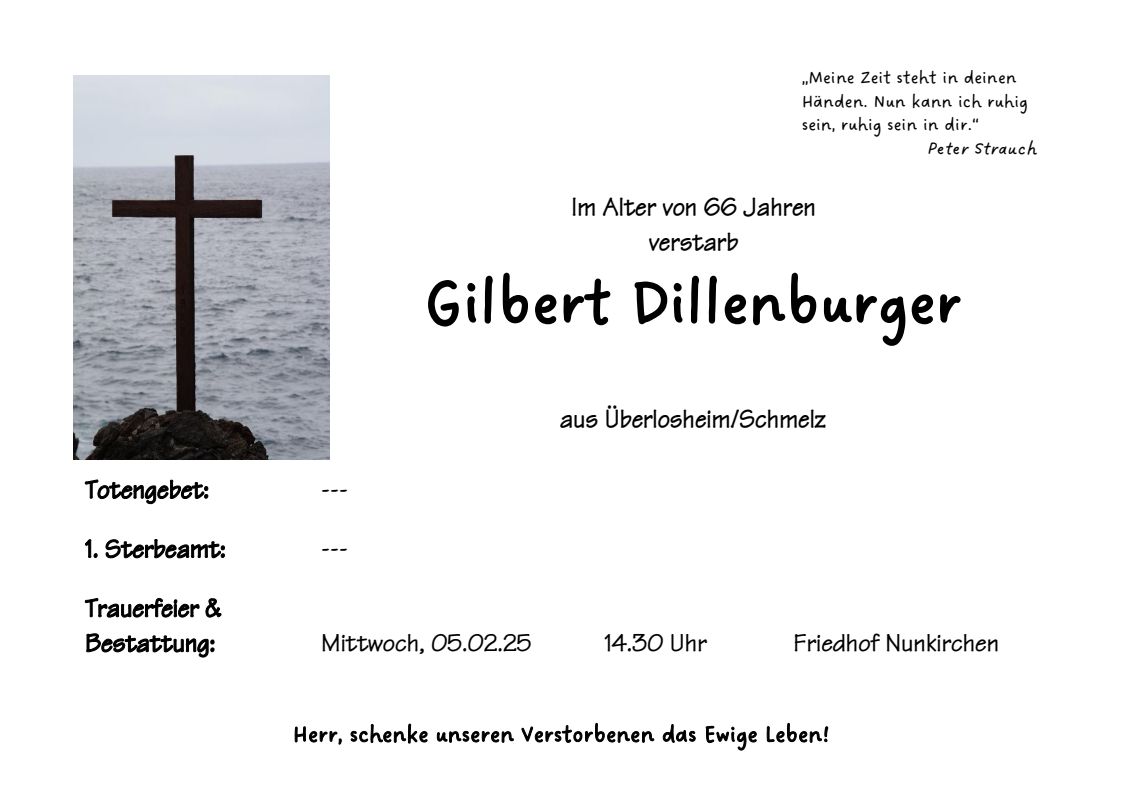 Bü Gilbert Dillenburger