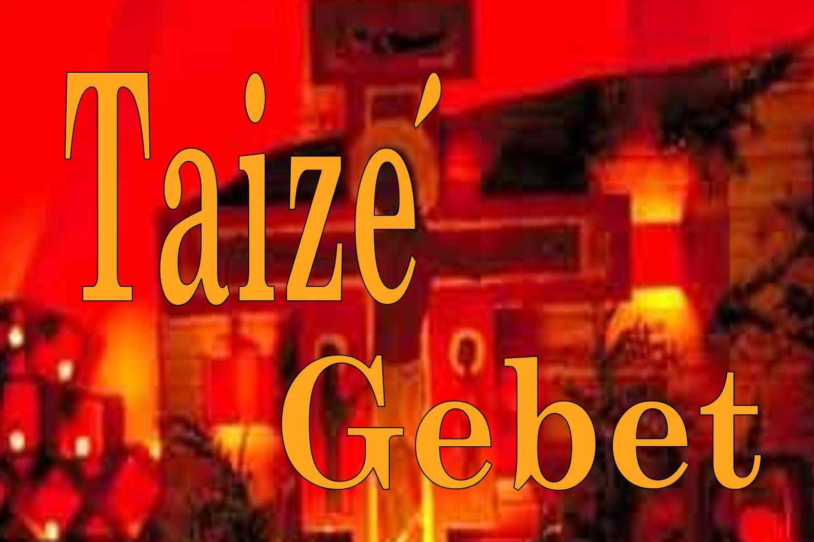 Plakat Taizegebet in Morscholz 03.03.26