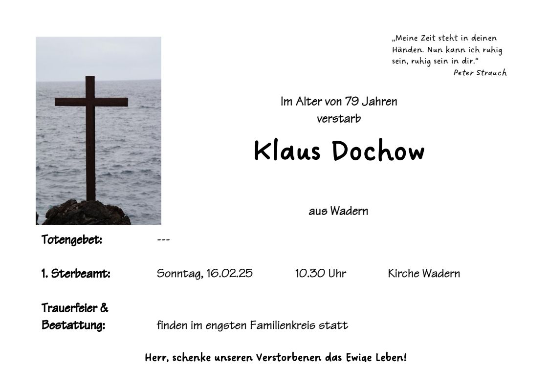 Wa Klaus Dochow